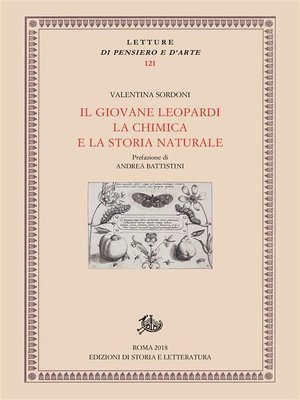cover image of Il giovane Leopardi, la chimica e la storia naturale